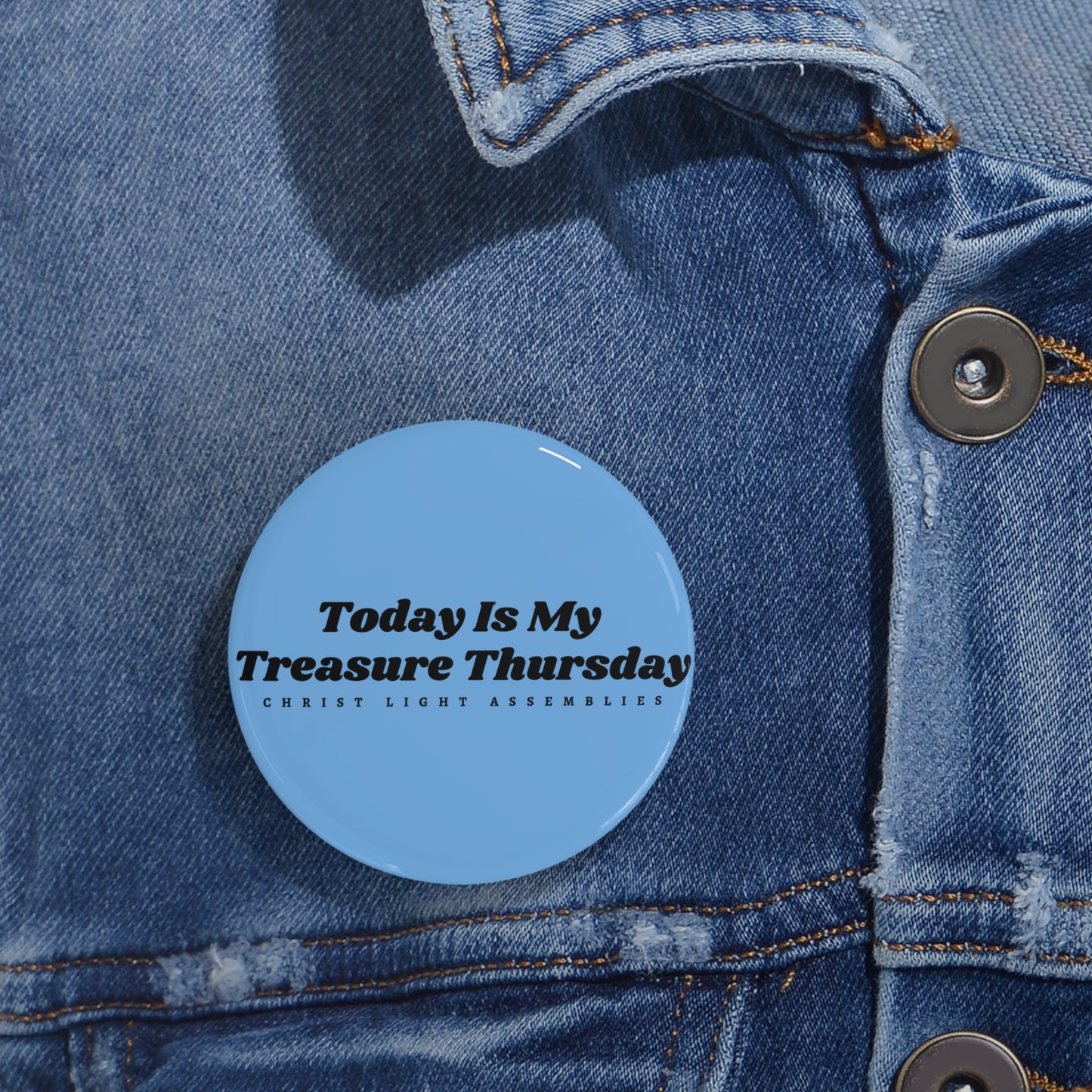 Treasure Thursday CLA Round Pins