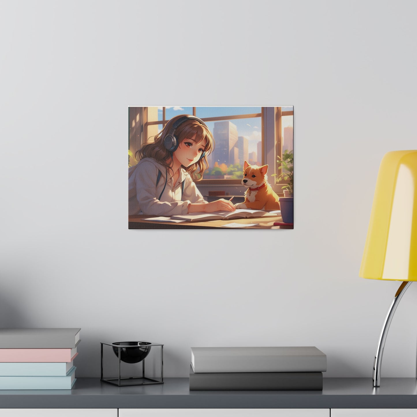 Time to Focus Original Art Matte Canvas