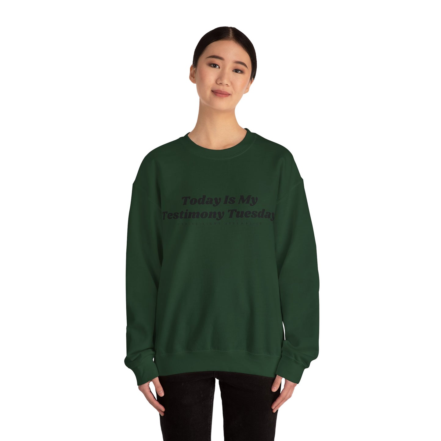 Testimony Tuesday CLA Unisex Crewneck Sweatshirt