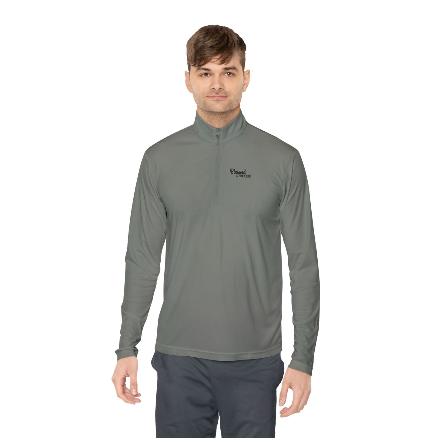 Blessed Beyond Measure Unisex Quarter-Zip Pullover