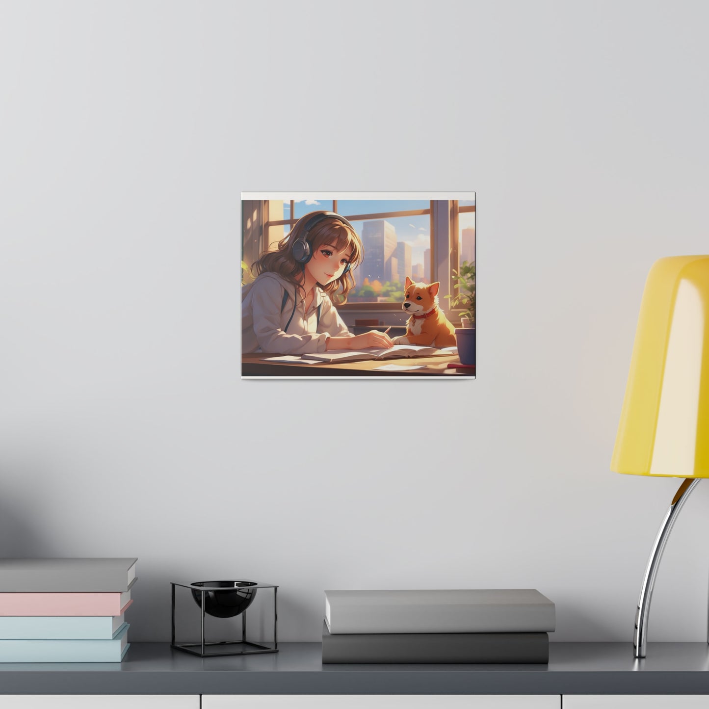 Time to Focus Original Art Matte Canvas