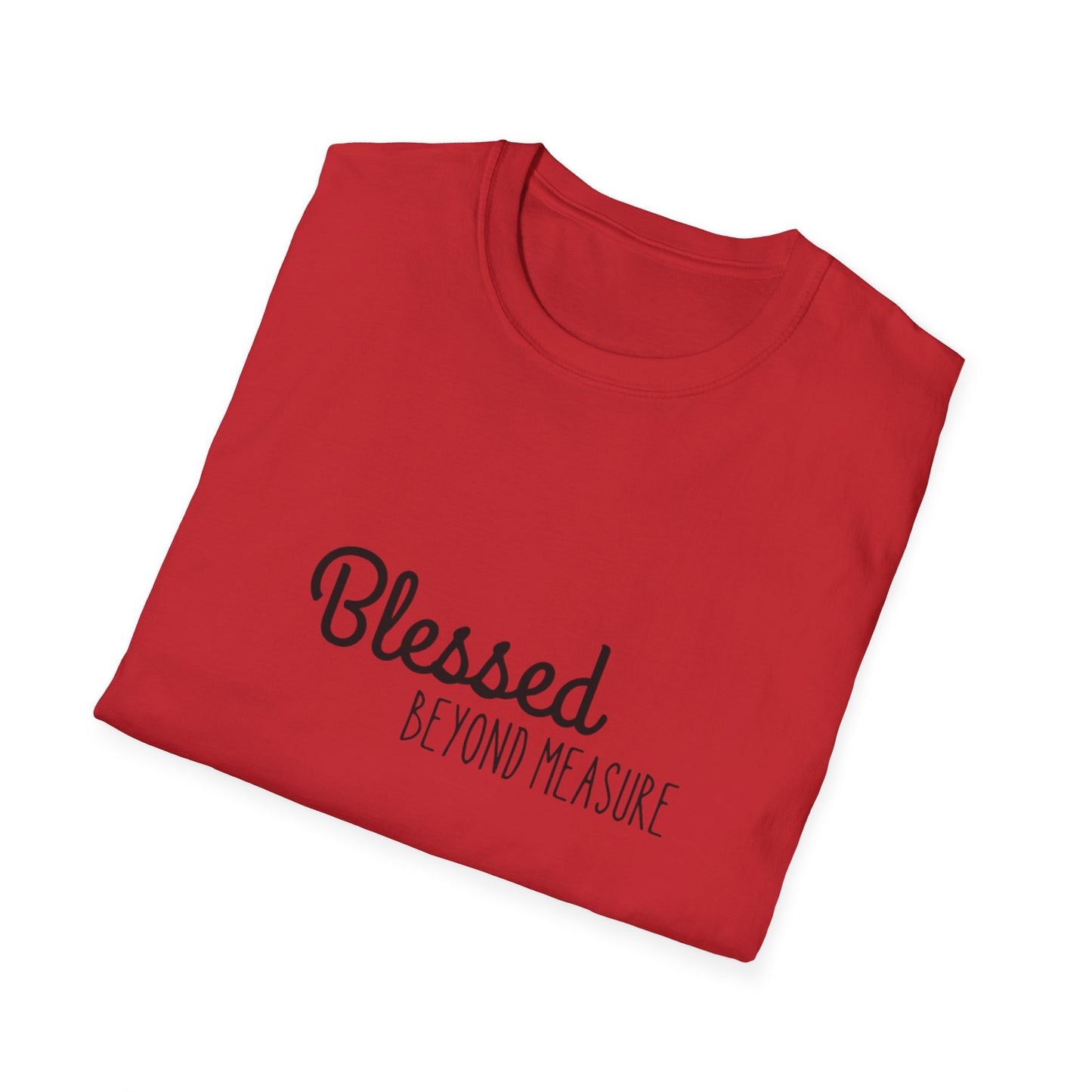 Blessed Beyond Measure Unisex Softstyle T-Shirt