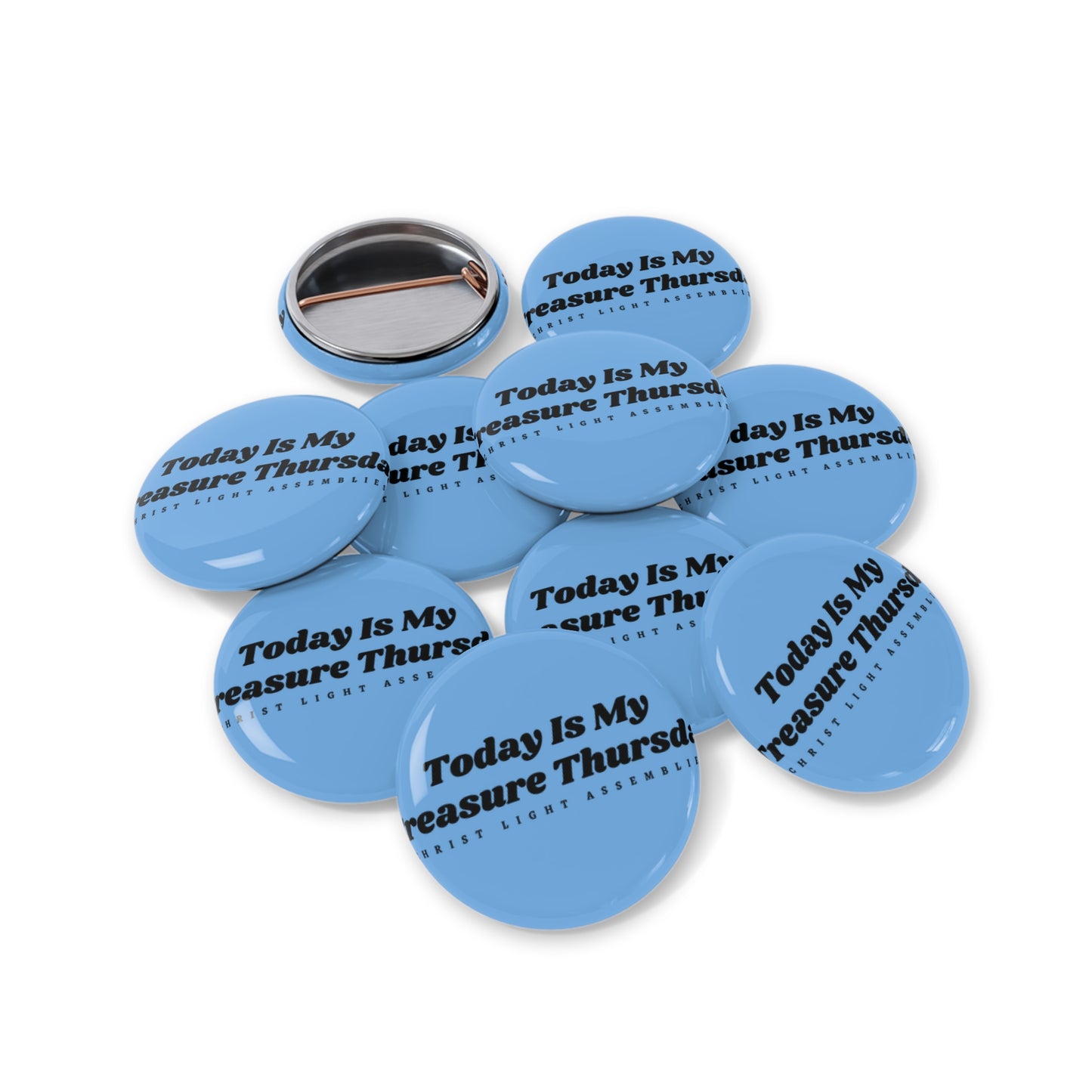 Treasure Thursday CLA Round Pins