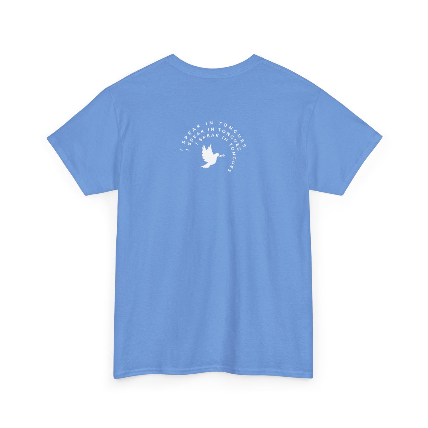 Speak In Tongues White Dove Unisex Cotton T-Shirt
