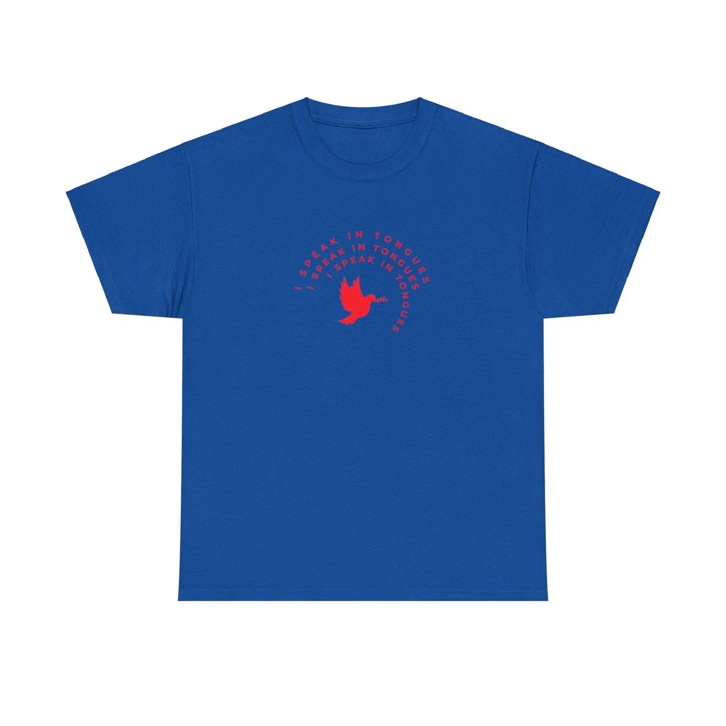 Speak In Tongues Red Dove Unisex Cotton T-Shirt