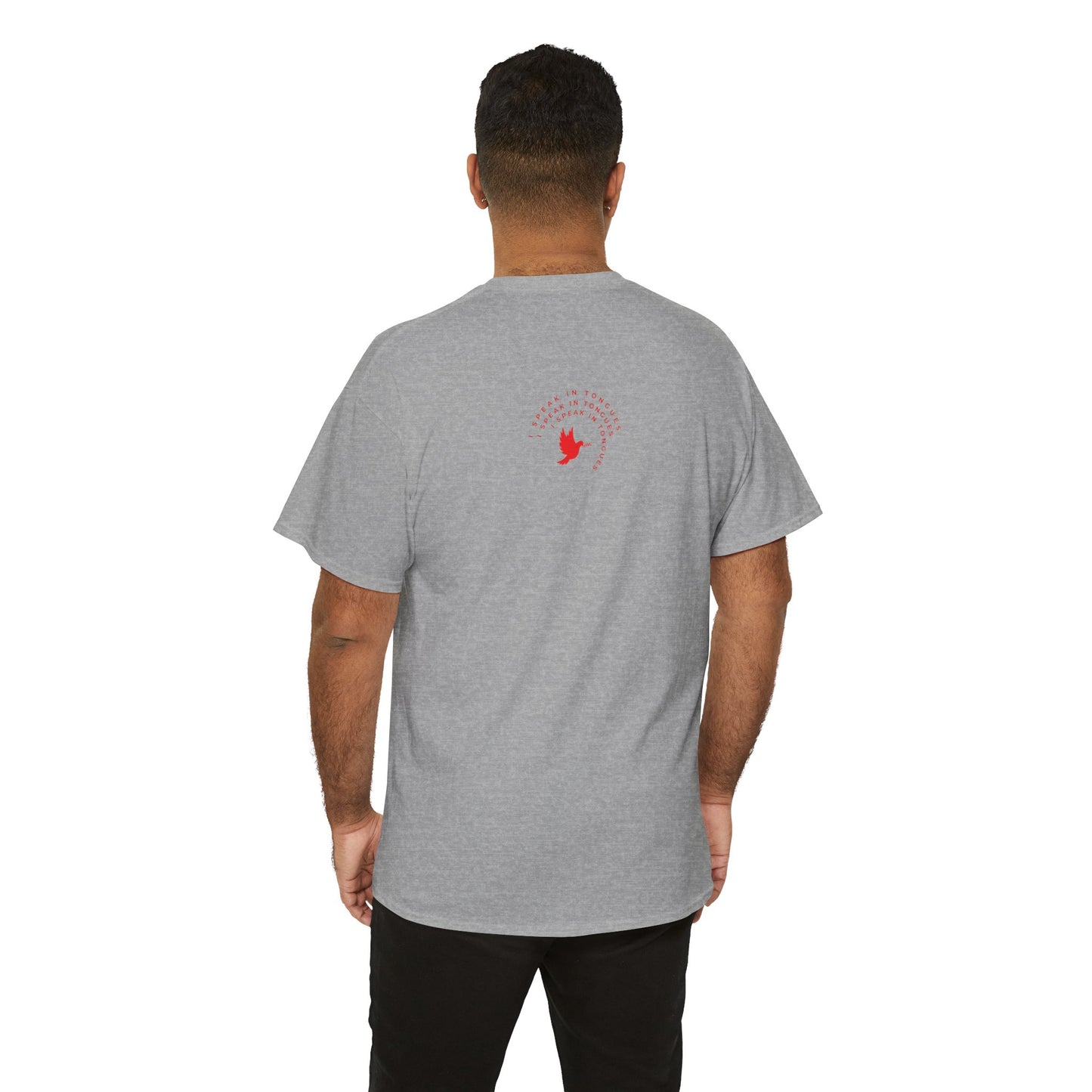 Speak In Tongues Red Dove Unisex Cotton T-Shirt