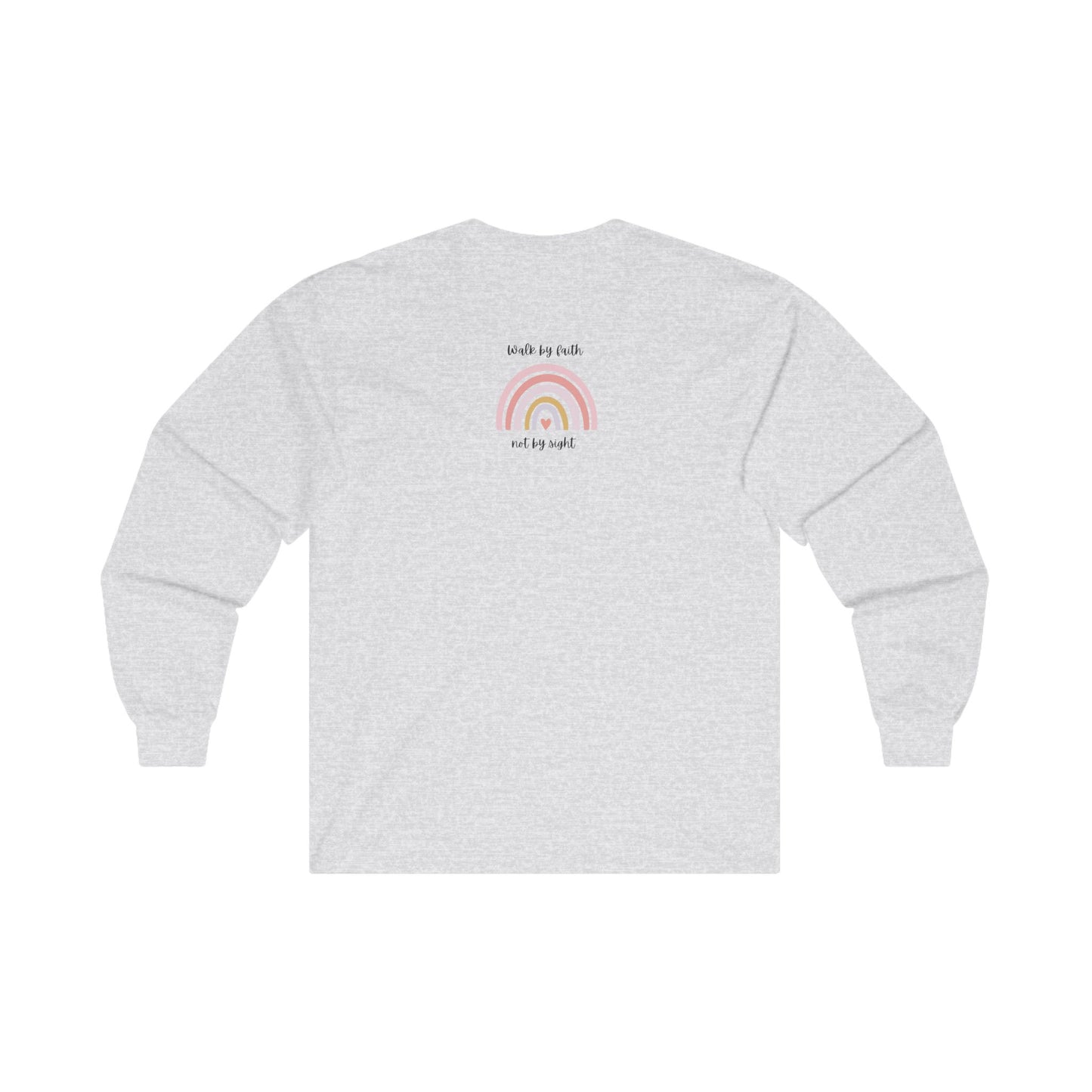 Walk By Faith Rainbow Unisex Ultra Cotton Long Sleeve T-Shirt
