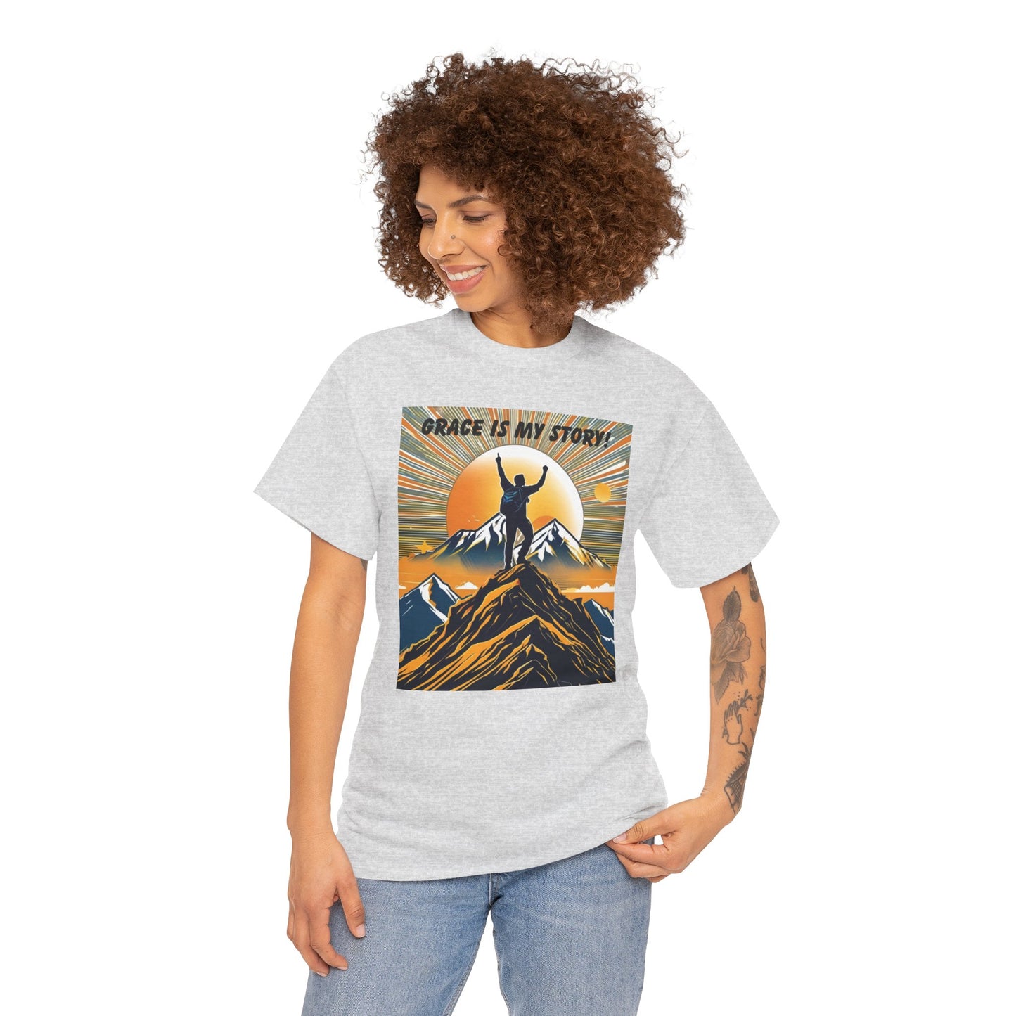 Grace Is My Story Unisex Cotton T-Shirt
