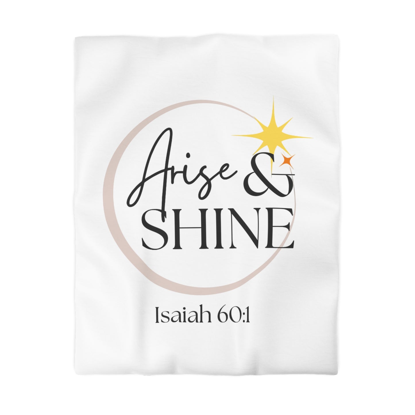Arise & Shine Microfibre Duvet Cover