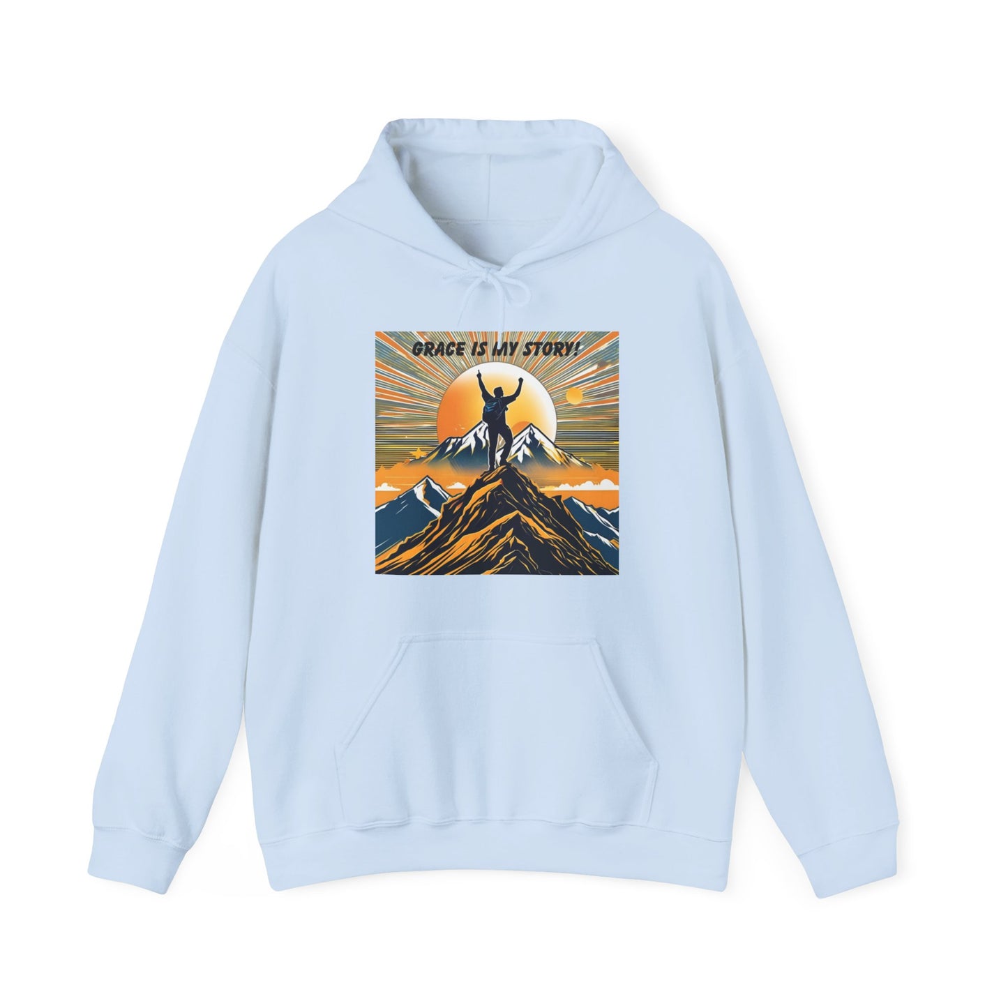 Grace Is My Story Unisex Hooded Sweatshirt