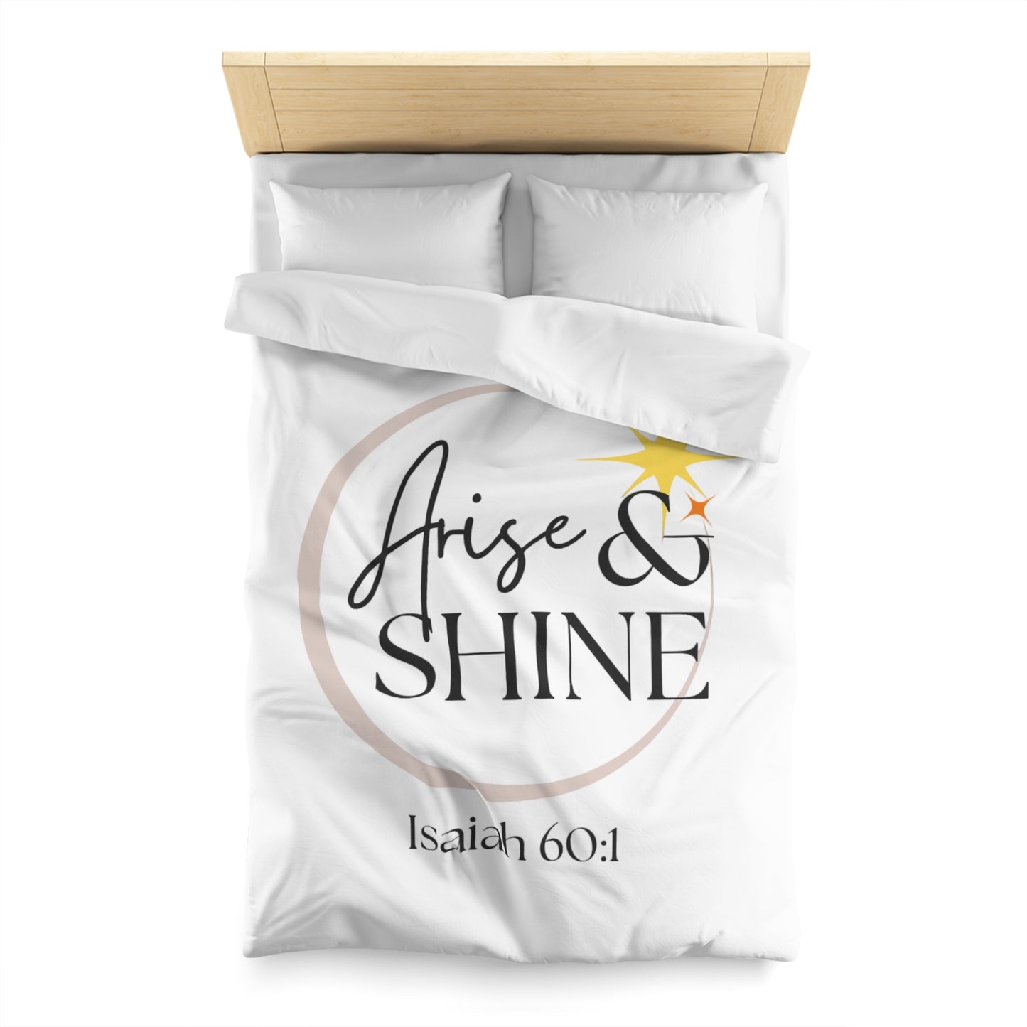 Arise & Shine Microfibre Duvet Cover