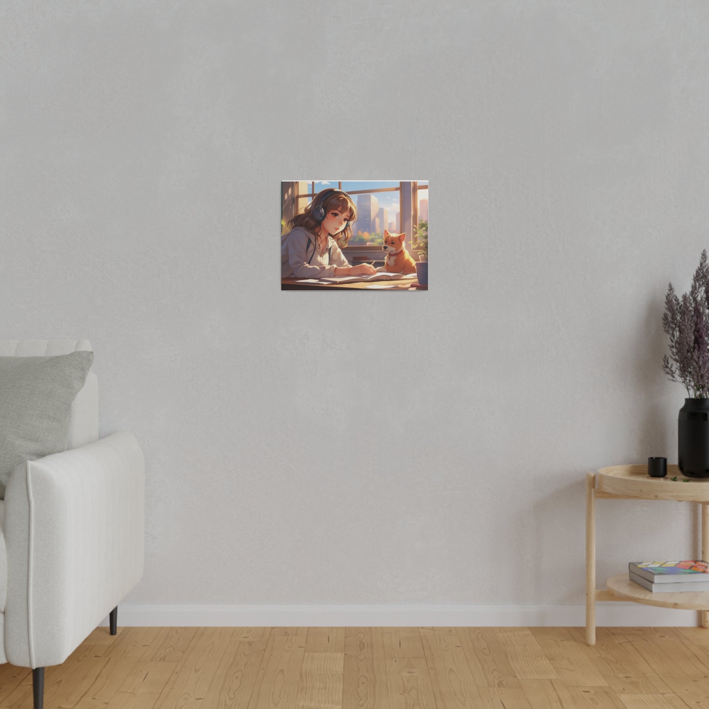 Time to Focus Original Art Matte Canvas