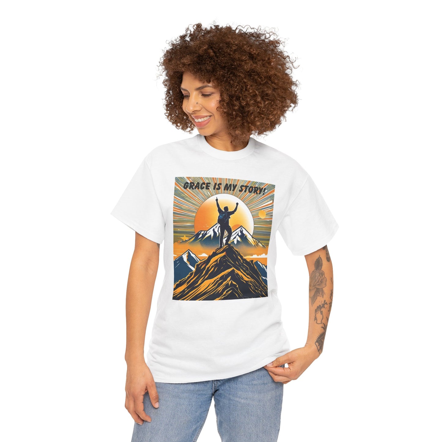 Grace Is My Story Unisex Cotton T-Shirt