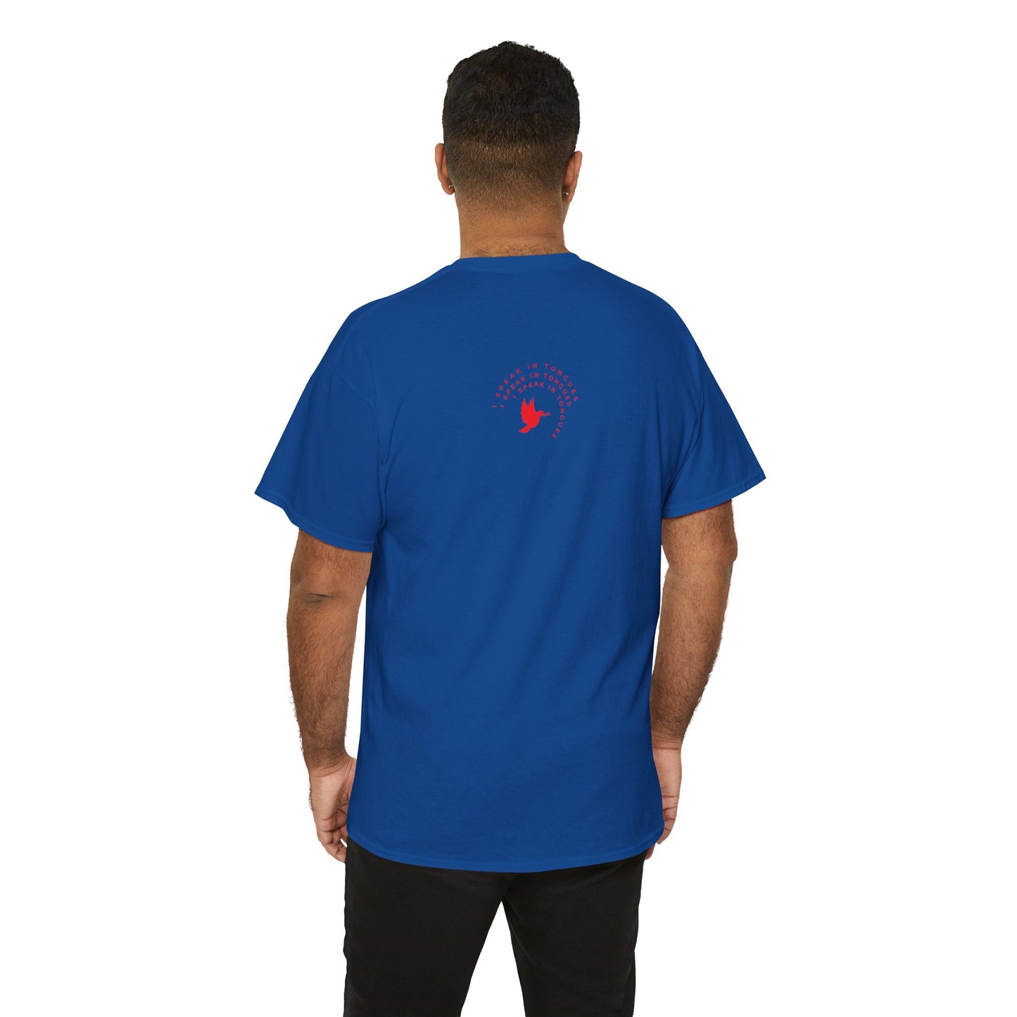 Speak In Tongues Red Dove Unisex Cotton T-Shirt