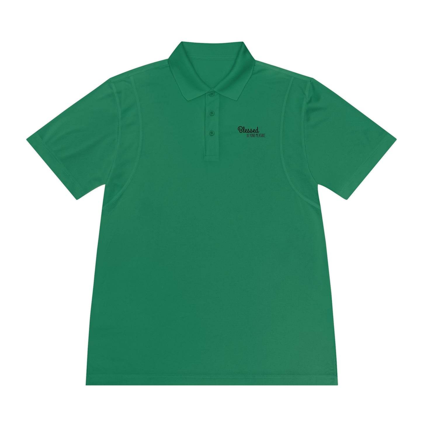 Blessed Beyond Measure Men's Sport Polo Shirt
