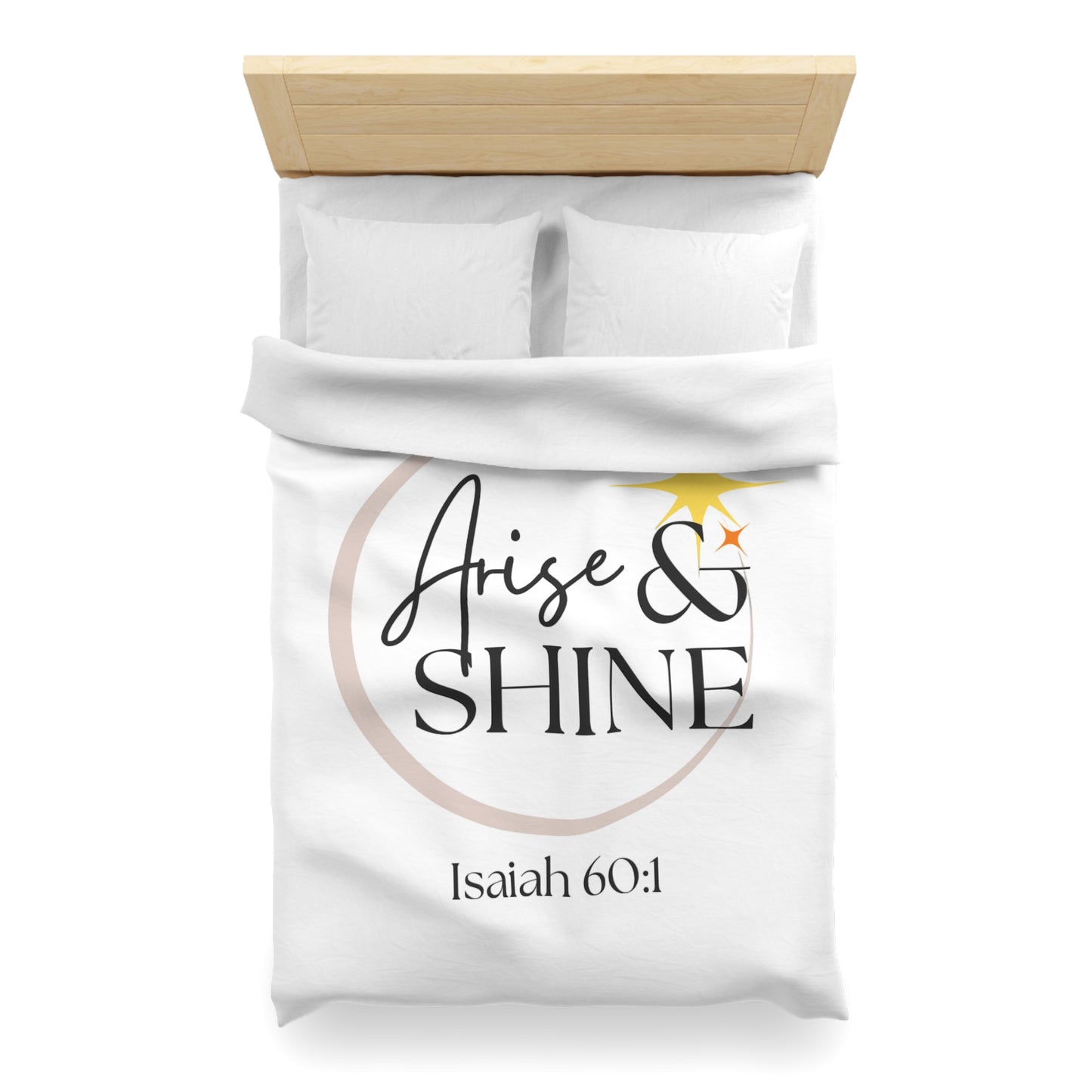 Arise & Shine Microfibre Duvet Cover