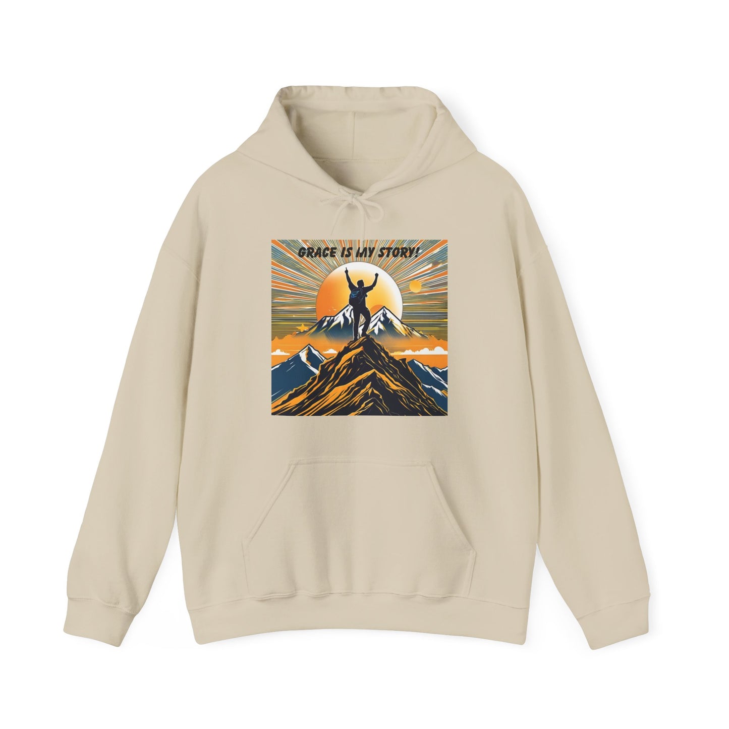 Grace Is My Story Unisex Hooded Sweatshirt