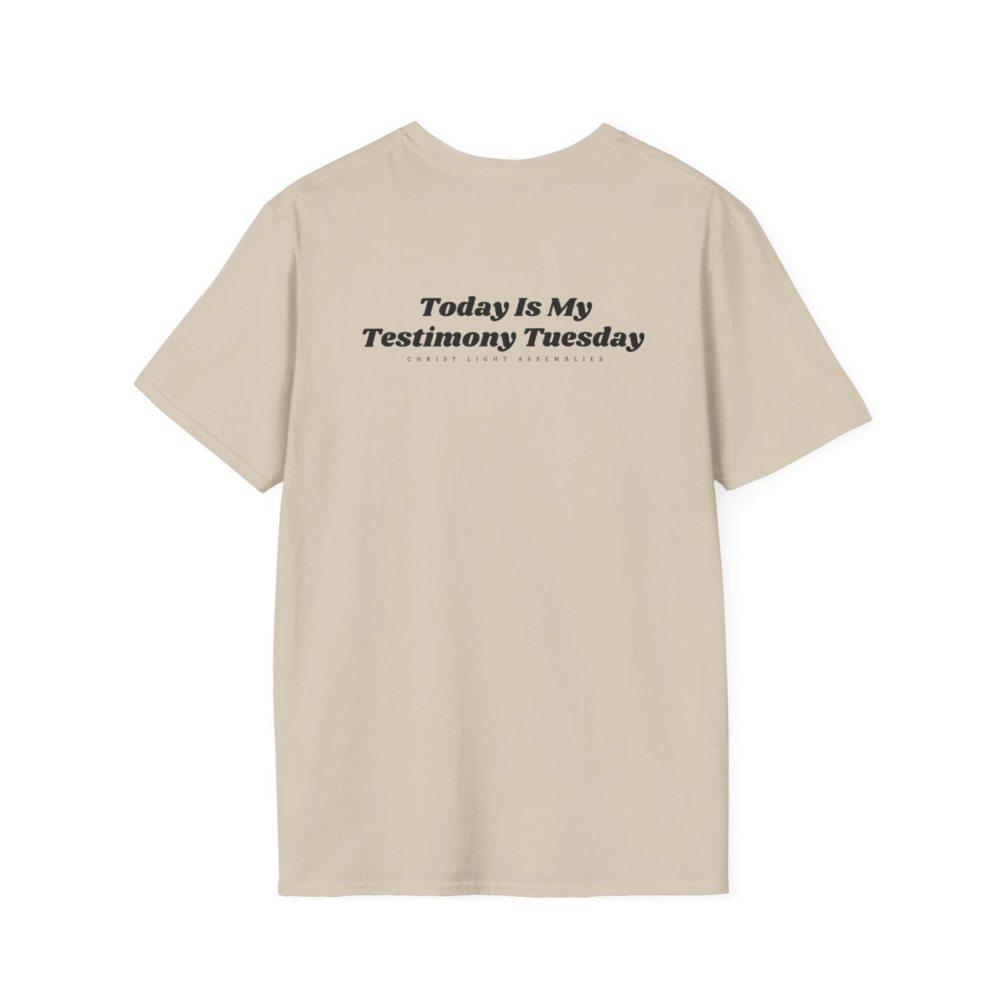 Testimony Tuesday CLA Adult Unisex Softstyle T-Shirt