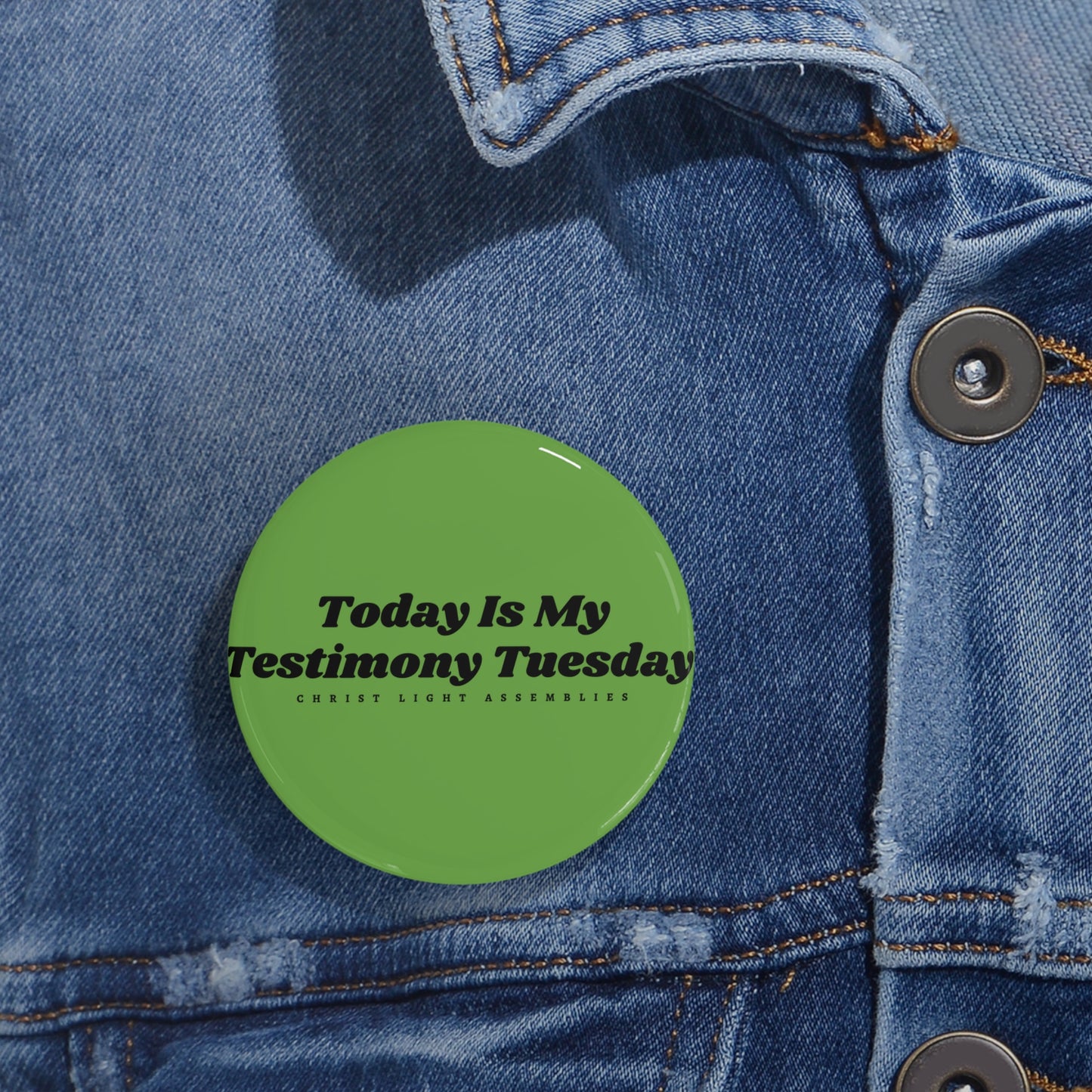 Testimony Tuesday CLA Round Pins