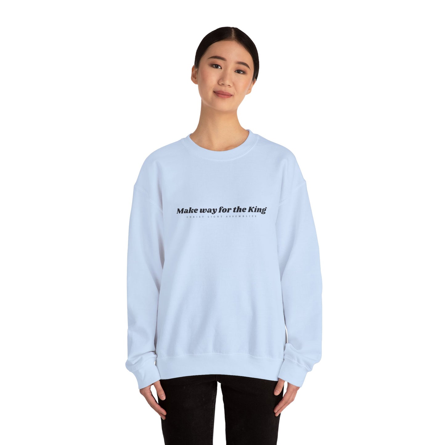 Make Way for the King CLA Unisex Crewneck Sweatshirt