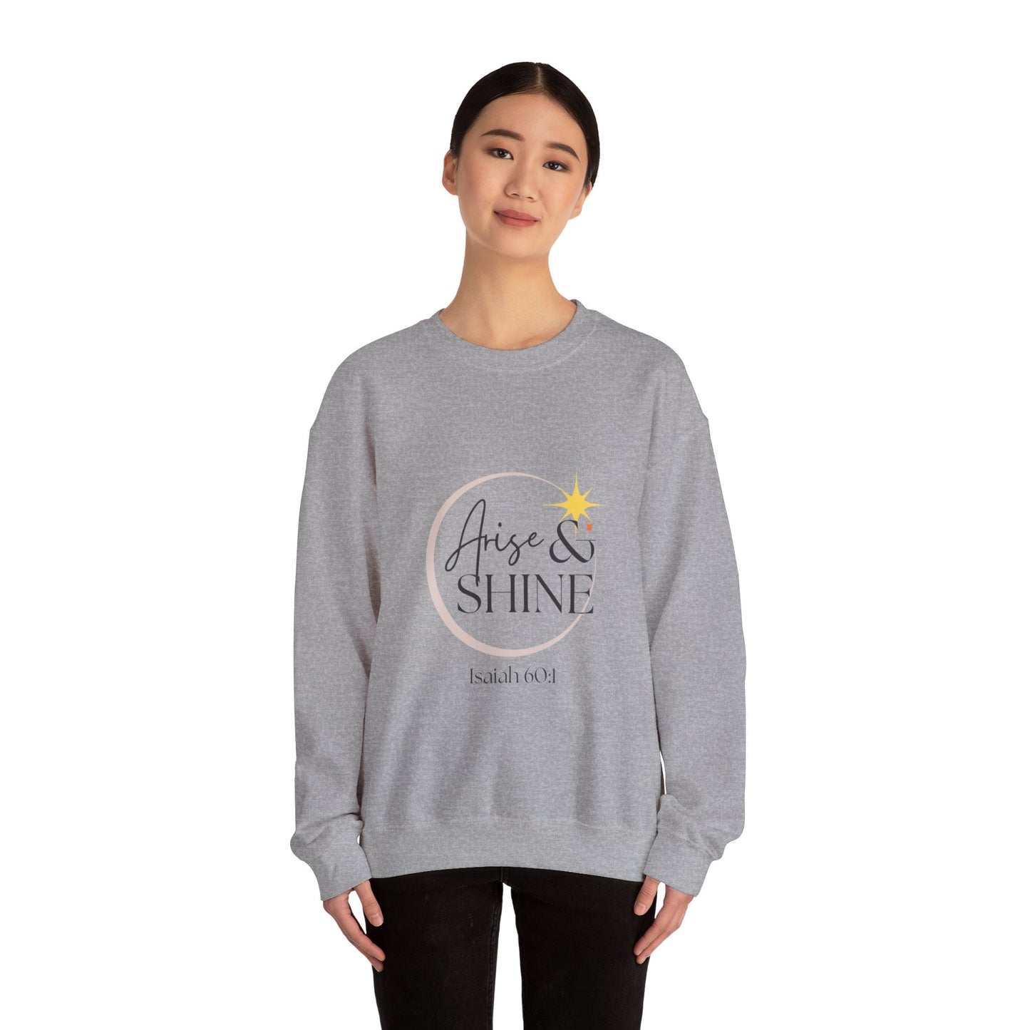 Arise & Shine Unisex Crewneck Sweatshirt