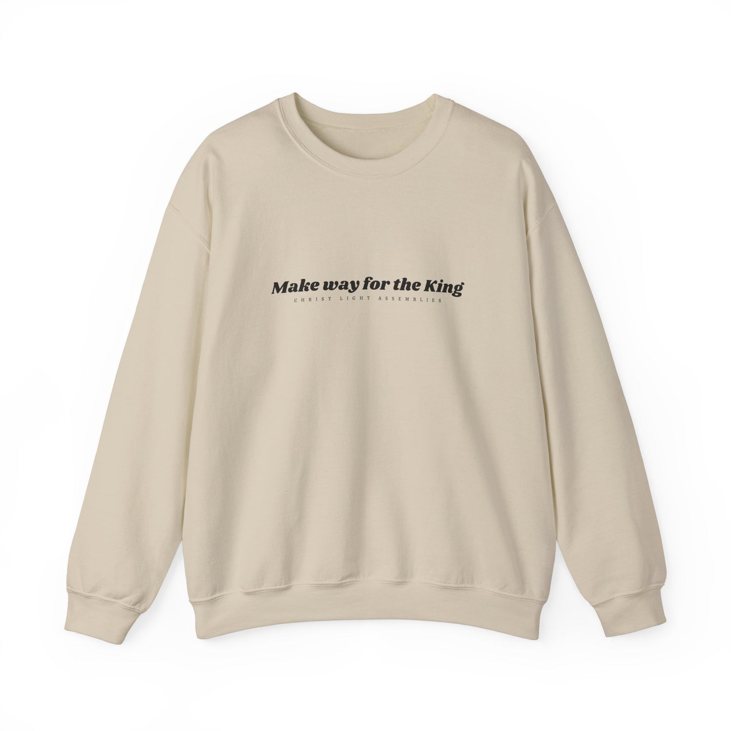 Make Way for the King CLA Unisex Crewneck Sweatshirt