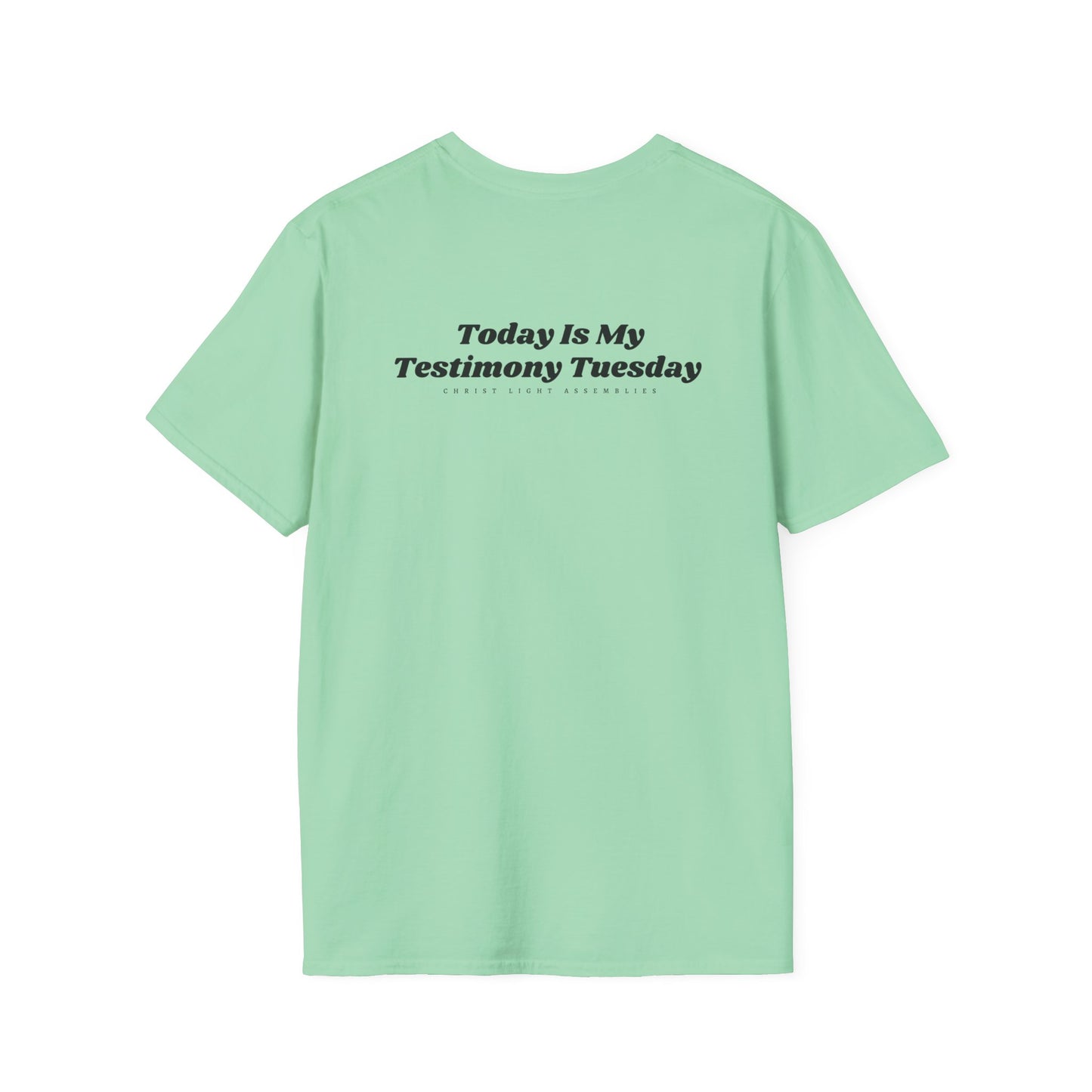 Testimony Tuesday CLA Adult Unisex Softstyle T-Shirt
