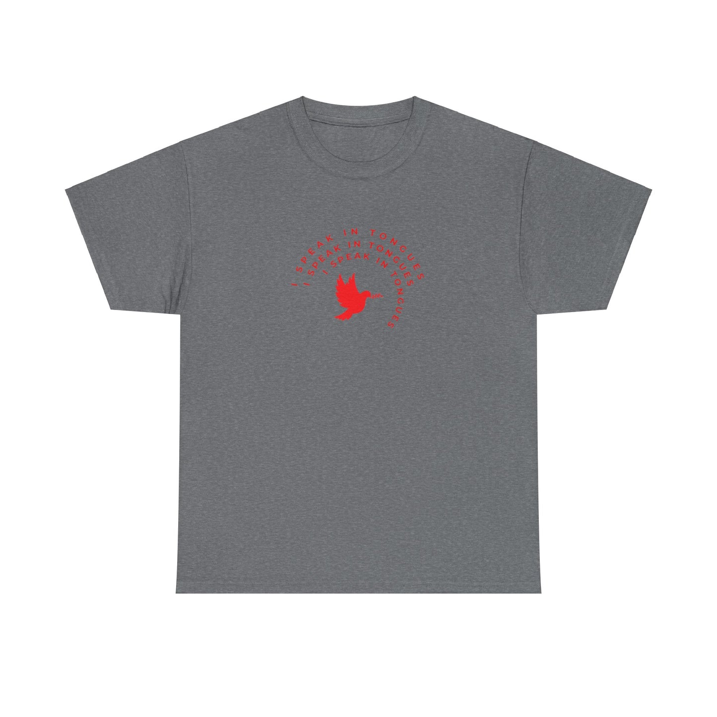 Speak In Tongues Red Dove Unisex Cotton T-Shirt