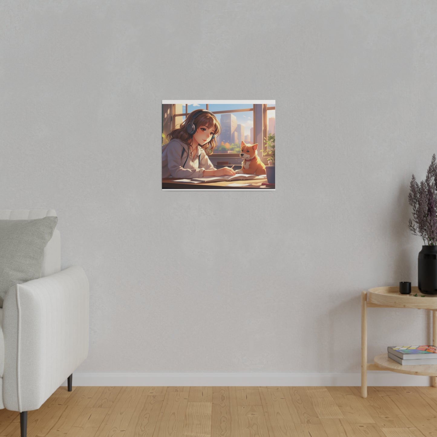 Time to Focus Original Art Matte Canvas