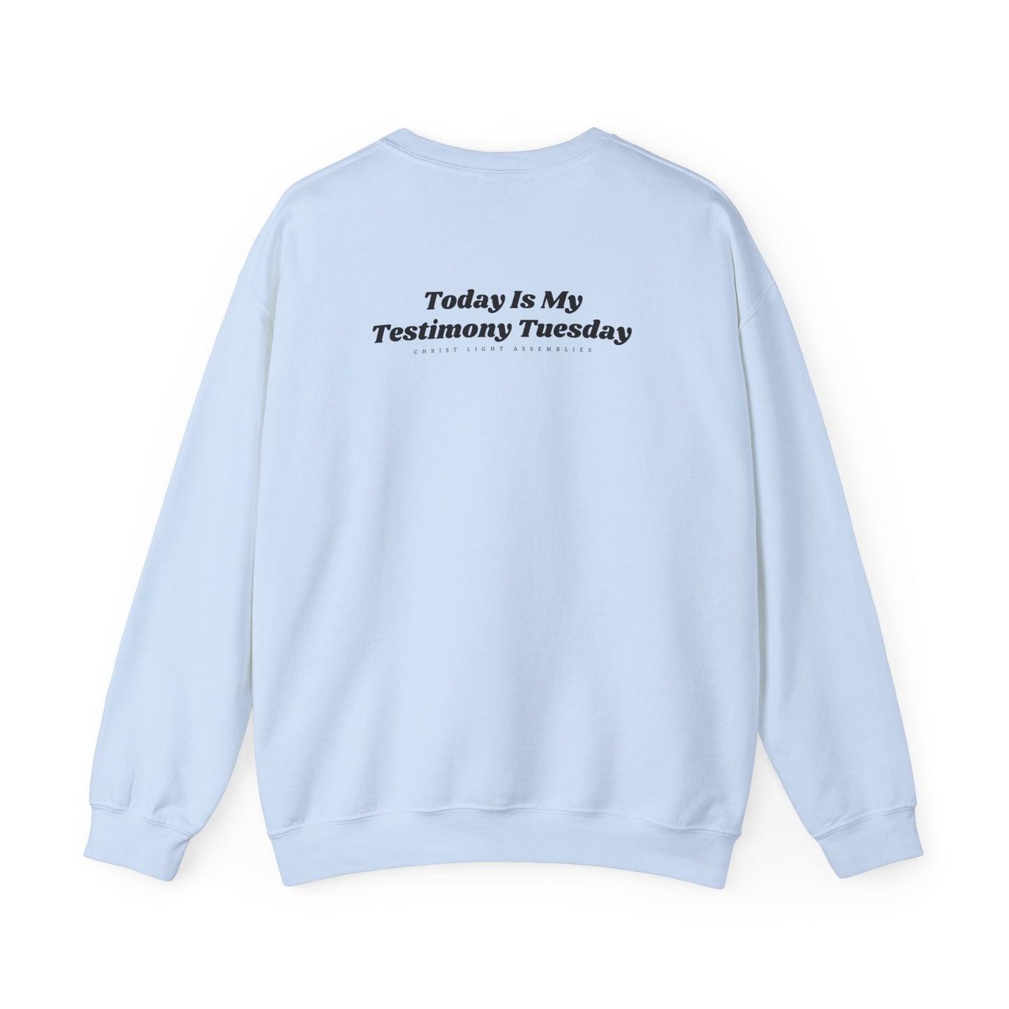 Testimony Tuesday CLA Unisex Crewneck Sweatshirt