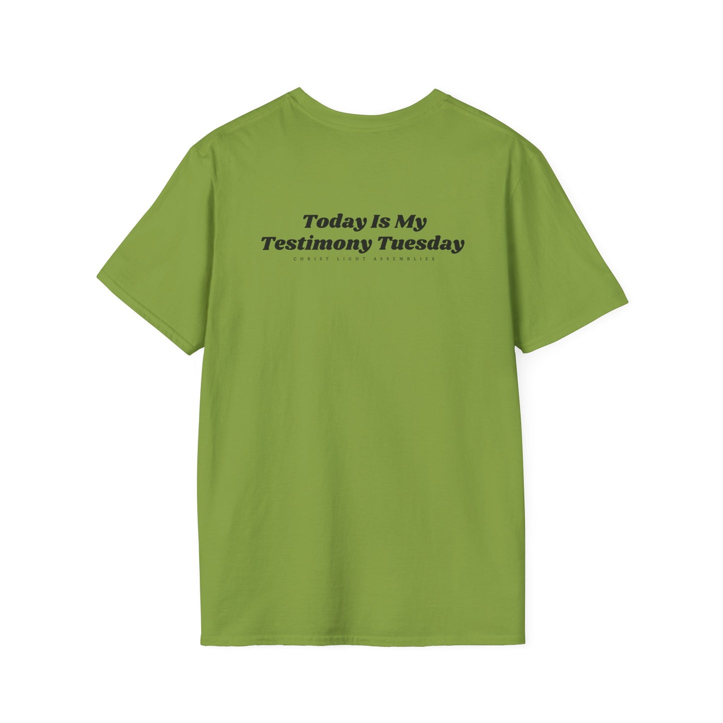 Testimony Tuesday CLA Adult Unisex Softstyle T-Shirt