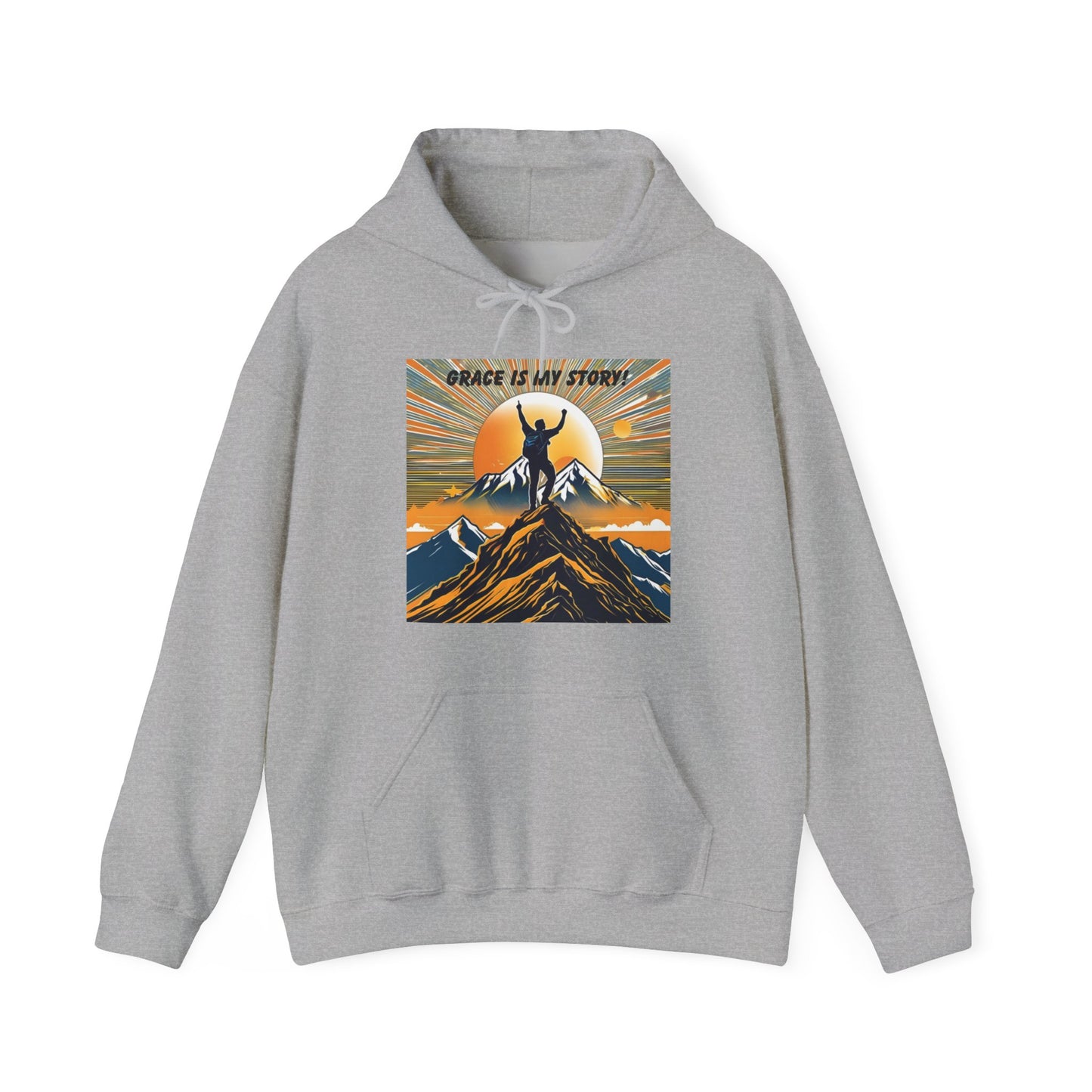 Grace Is My Story Unisex Hooded Sweatshirt