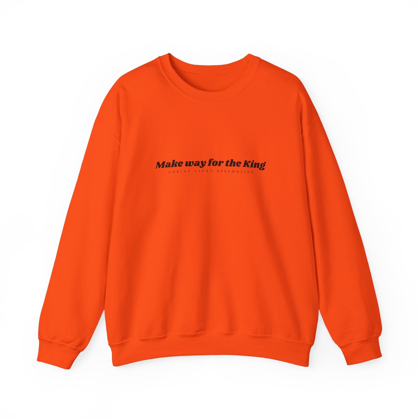 Make Way for the King CLA Unisex Crewneck Sweatshirt