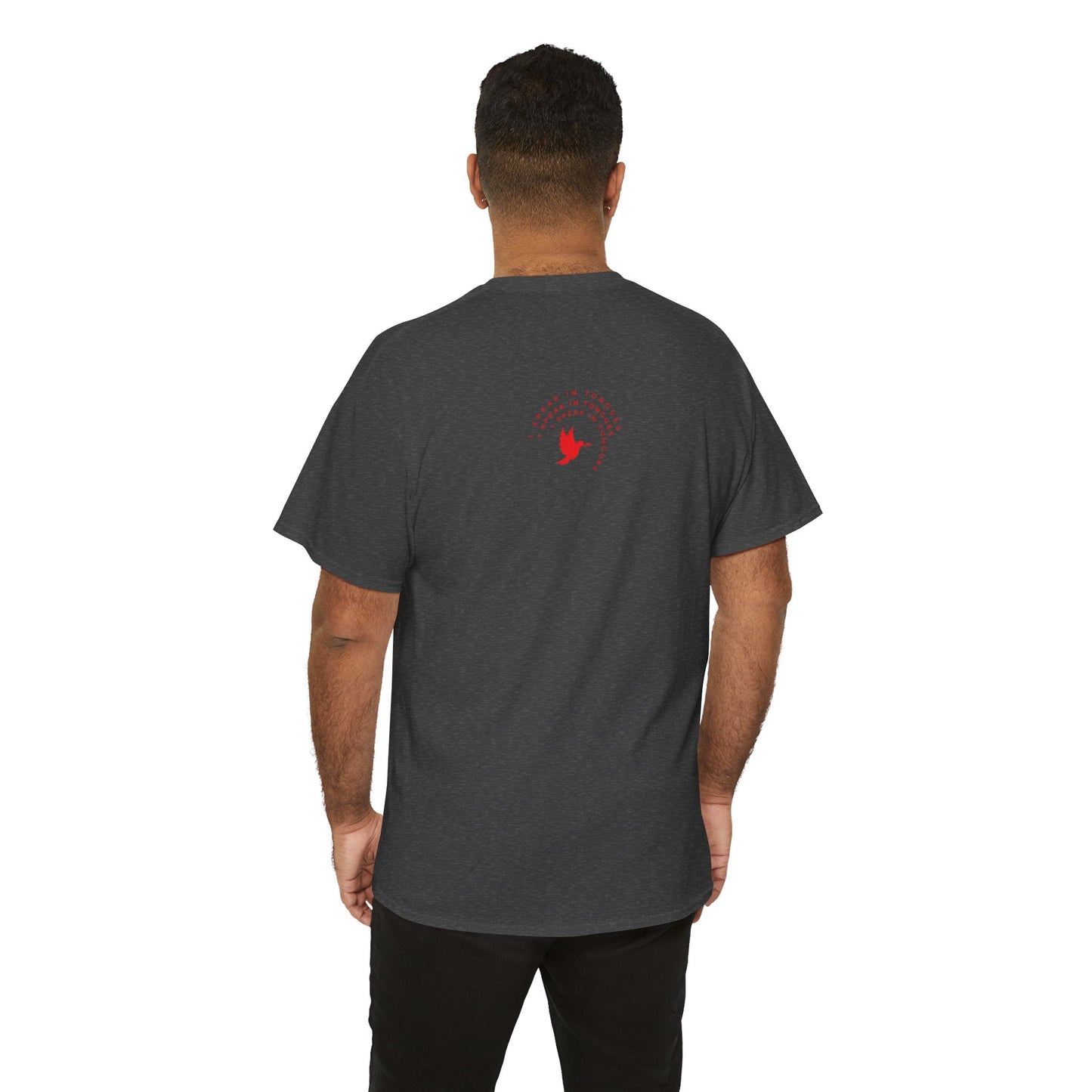 Speak In Tongues Red Dove Unisex Cotton T-Shirt