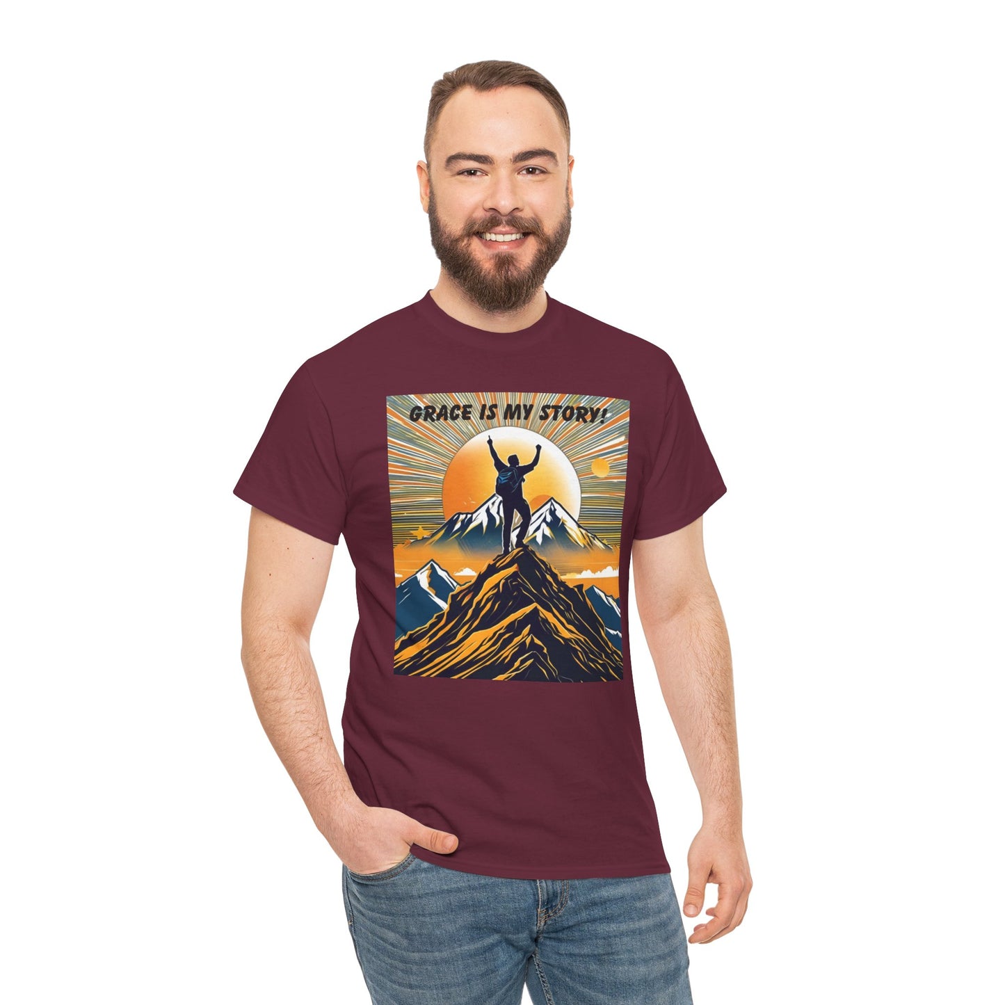 Grace Is My Story Unisex Cotton T-Shirt