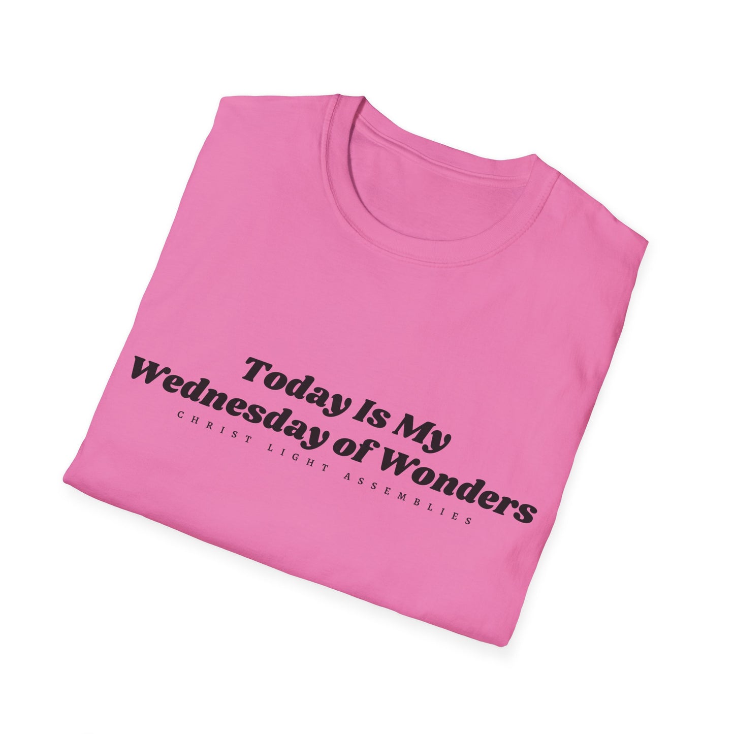 Wednesday of Wonders CLA Unisex Softstyle T-Shirt