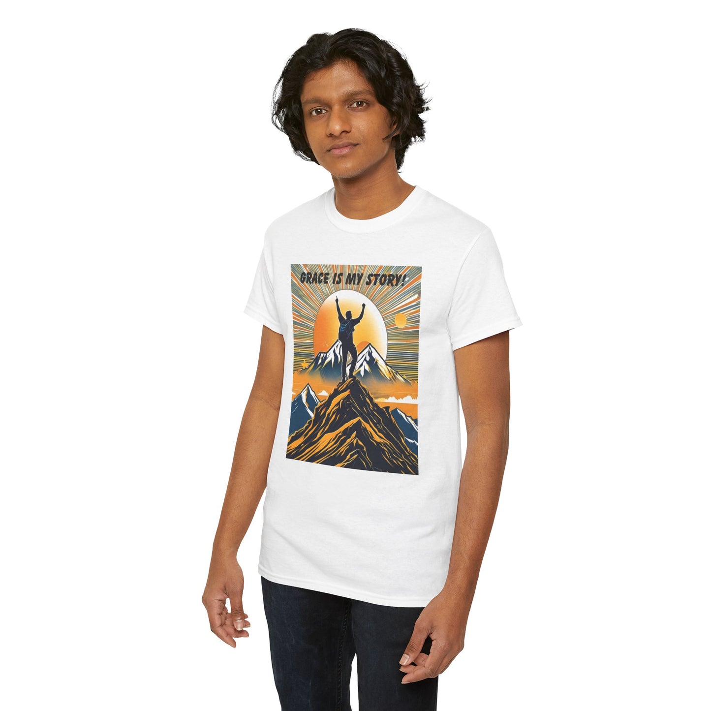 Grace Is My Story Unisex Cotton T-Shirt
