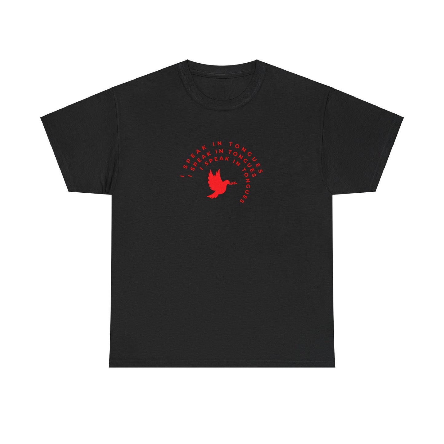 Speak In Tongues Red Dove Unisex Cotton T-Shirt