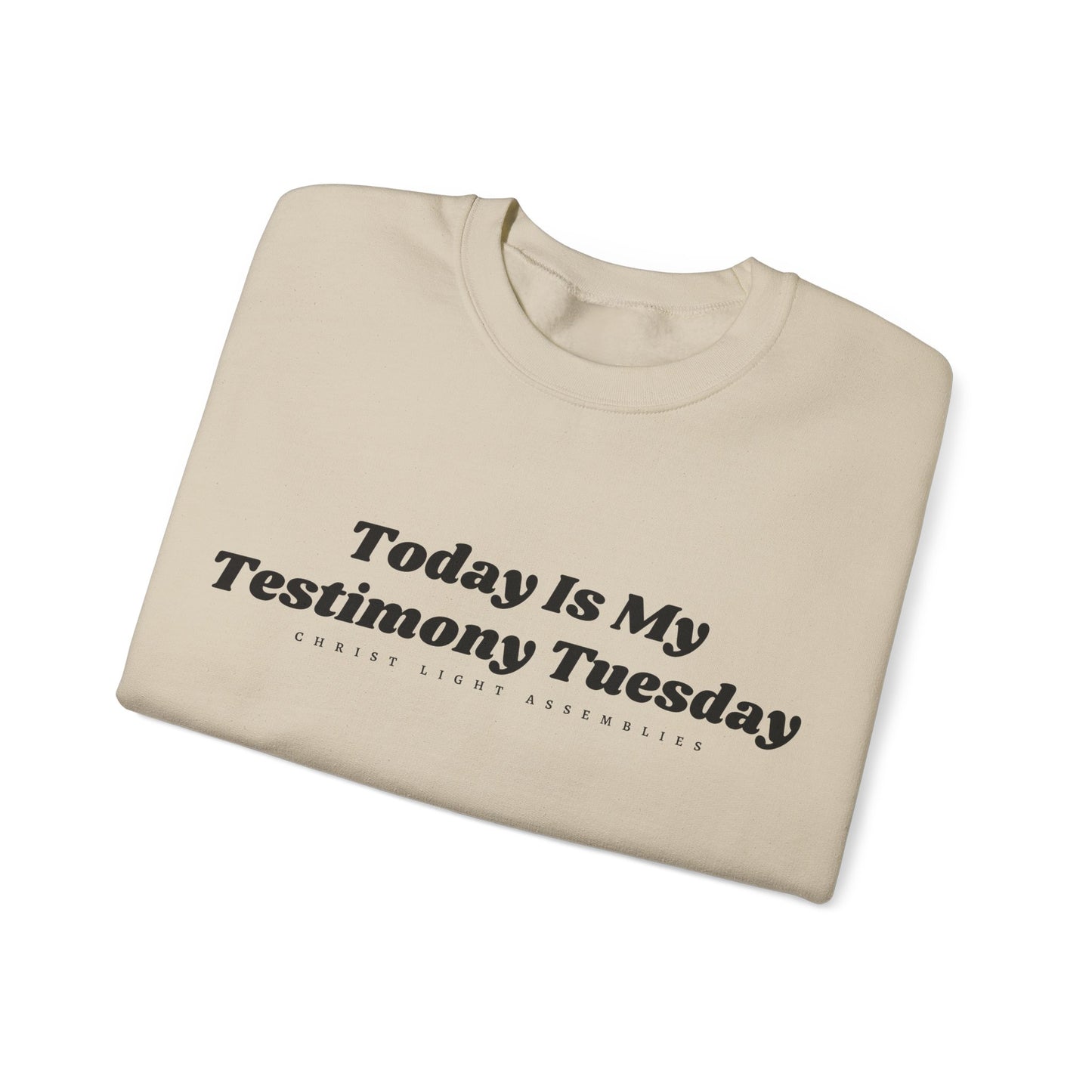 Testimony Tuesday CLA Unisex Crewneck Sweatshirt