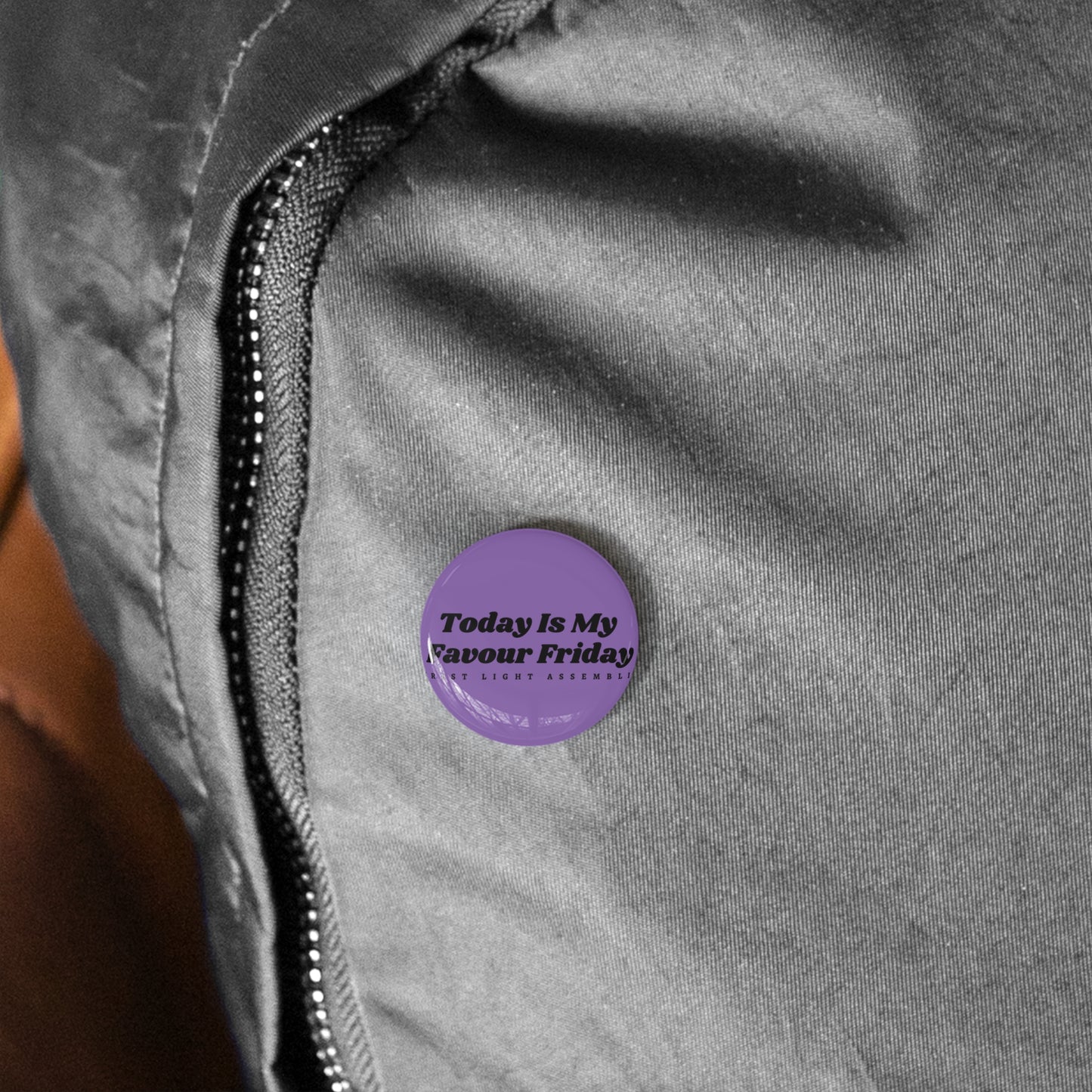 Favour Friday CLA Round Pins