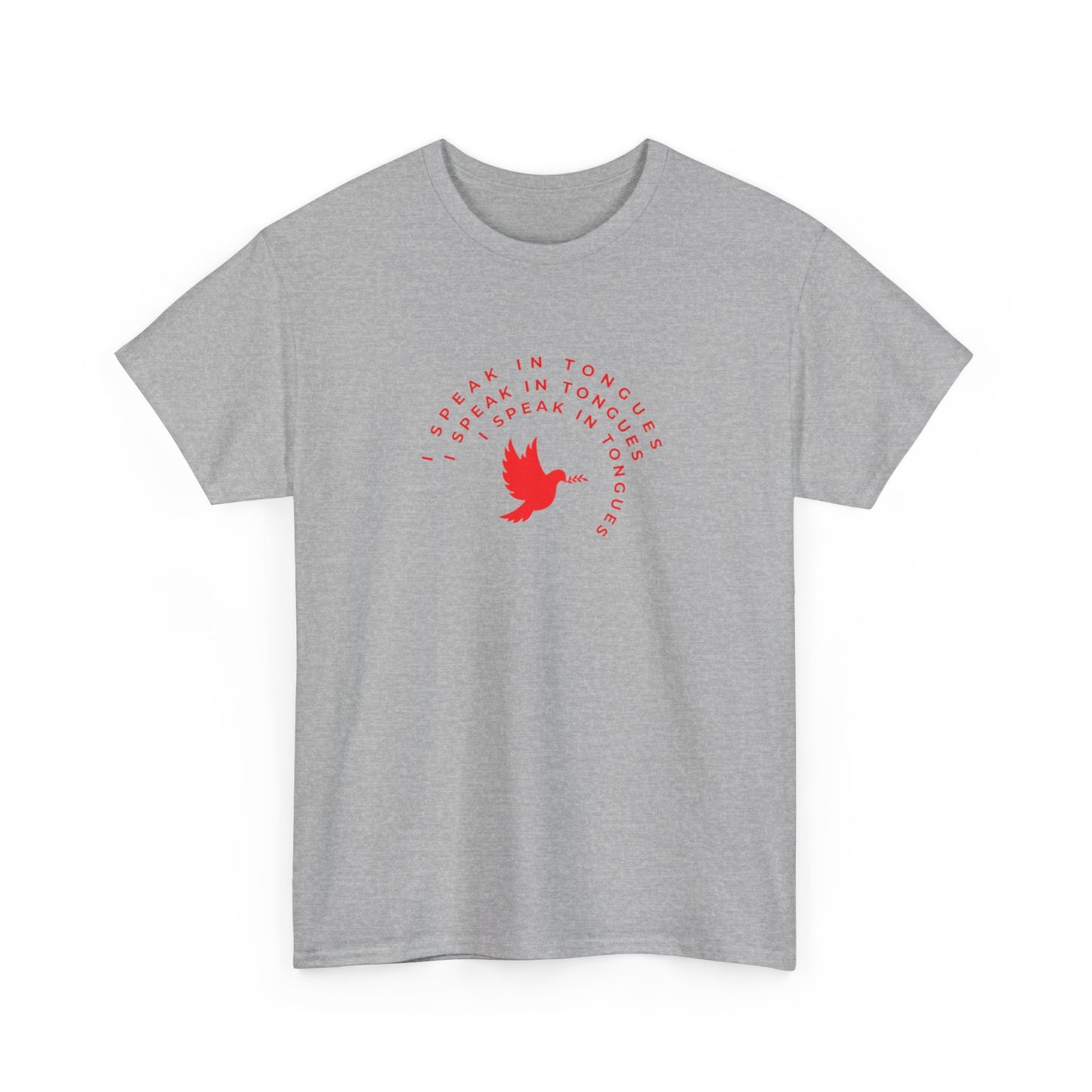 Speak In Tongues Red Dove Unisex Cotton T-Shirt