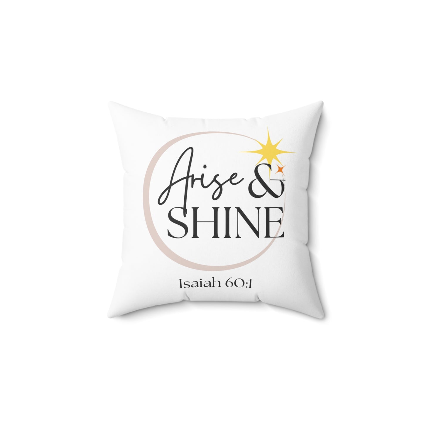 Arise & Shine Square Pillow