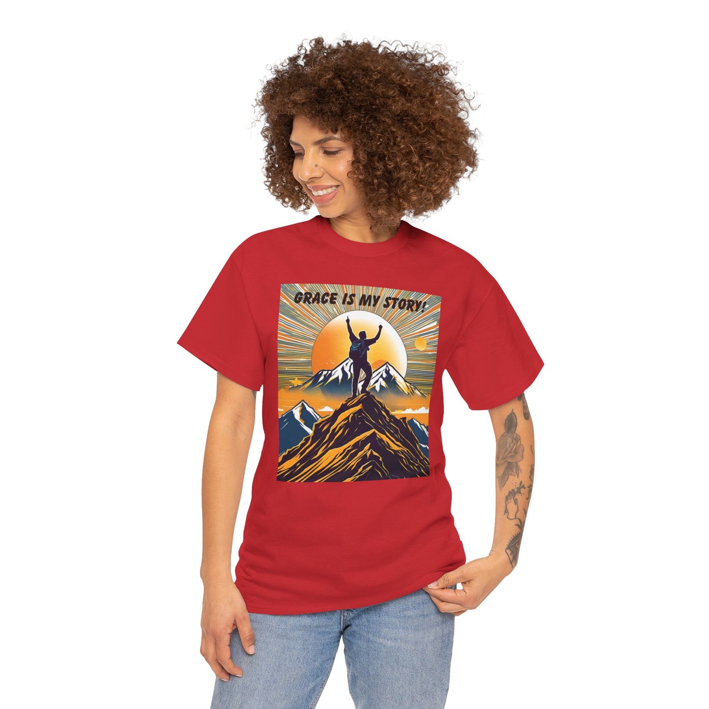 Grace Is My Story Unisex Cotton T-Shirt