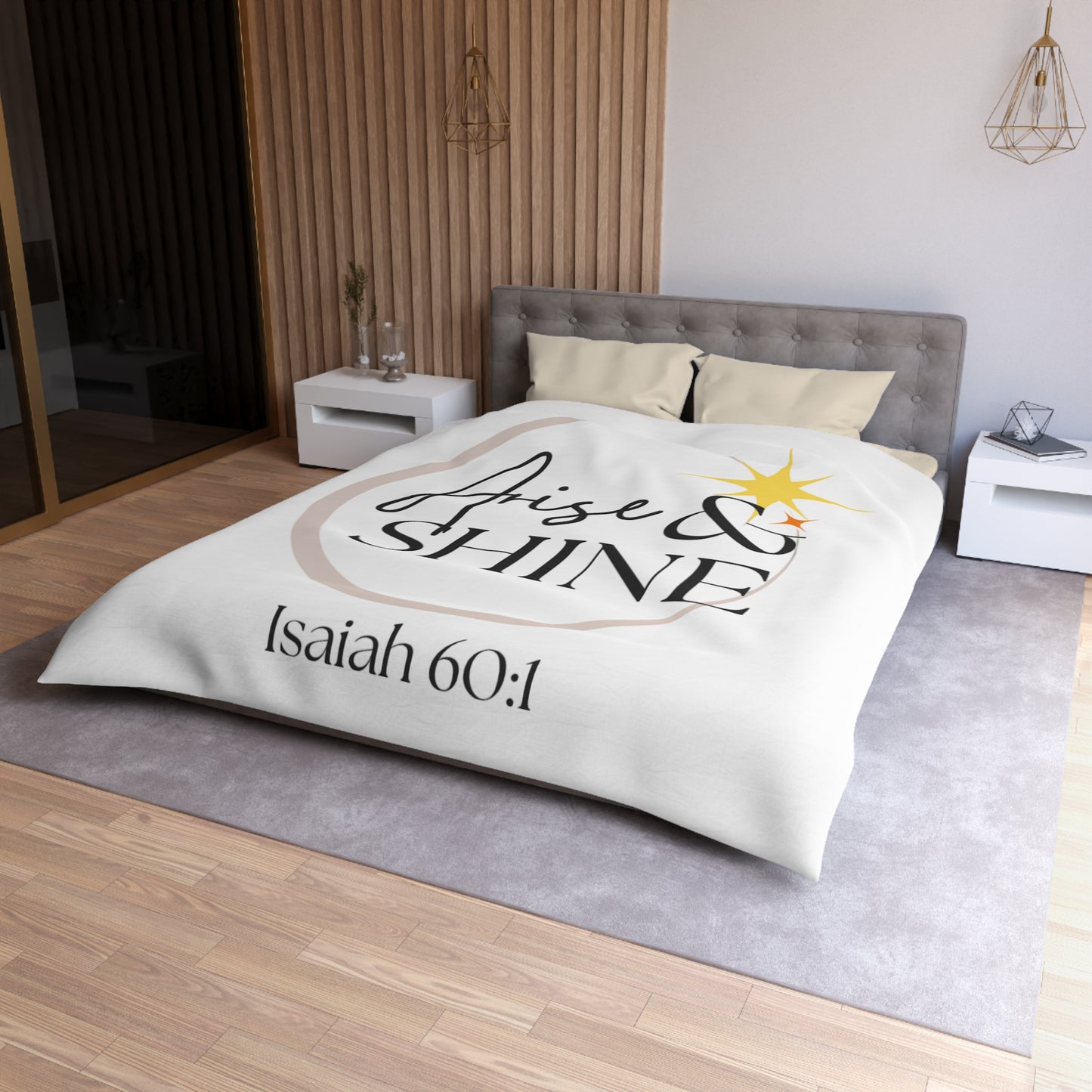 Arise & Shine Microfibre Duvet Cover