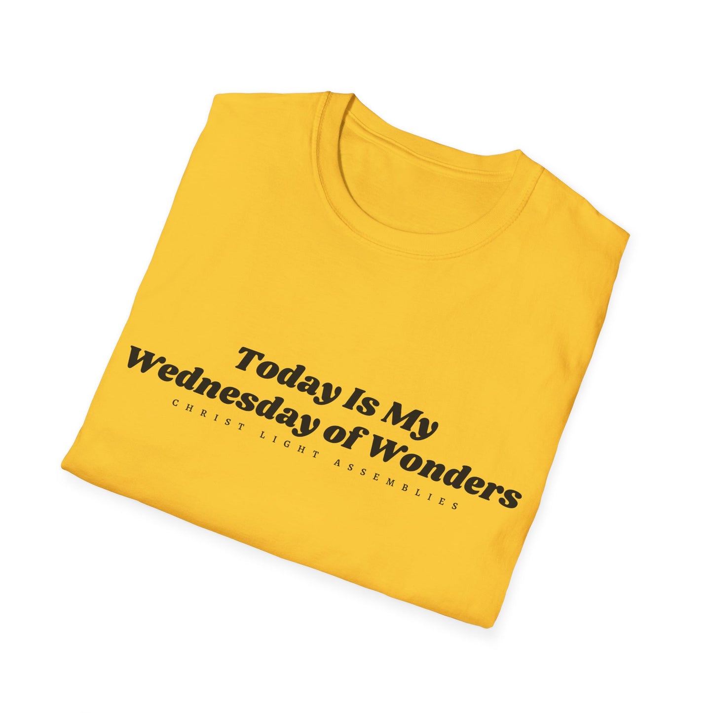 Wednesday of Wonders CLA Unisex Softstyle T-Shirt