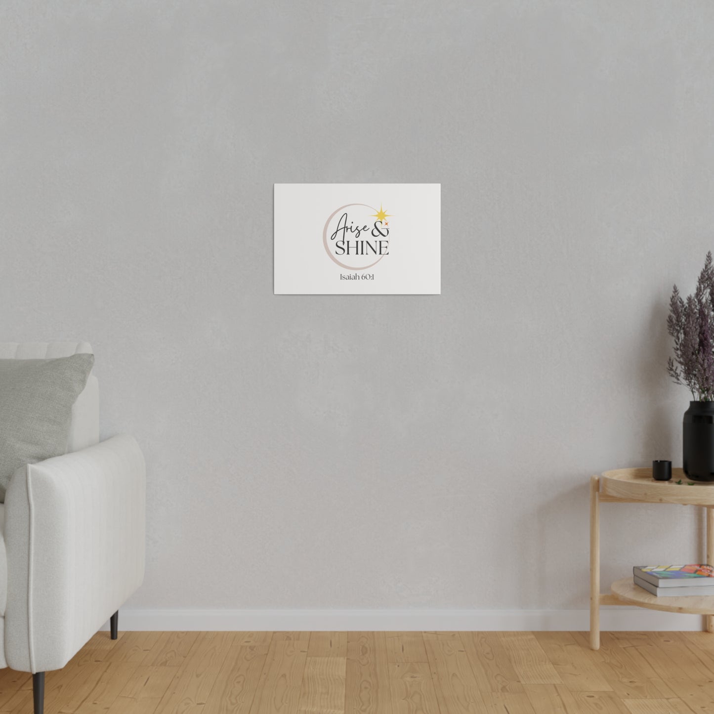 Arise & Shine Original Artwork Matte Canvas