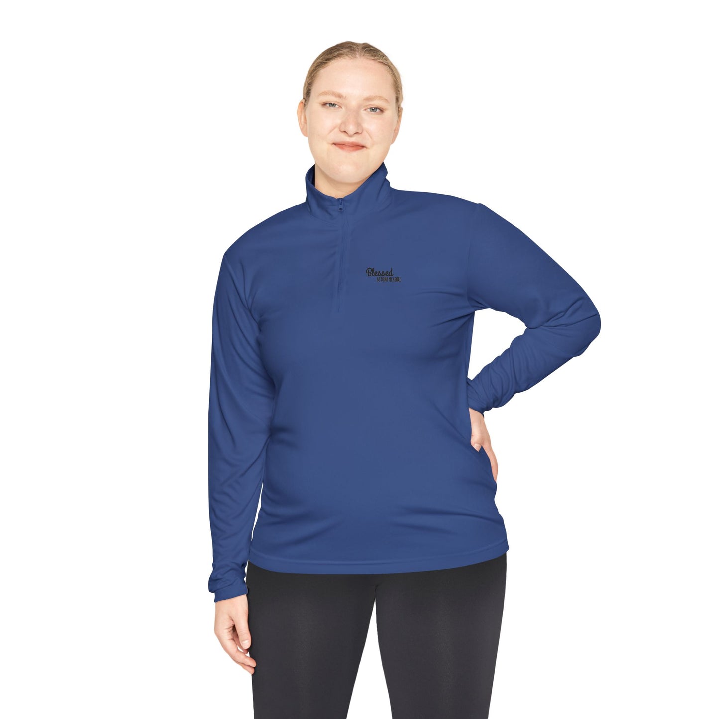 Blessed Beyond Measure Unisex Quarter-Zip Pullover