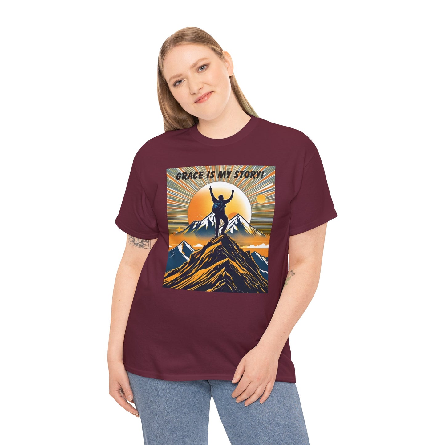 Grace Is My Story Unisex Cotton T-Shirt