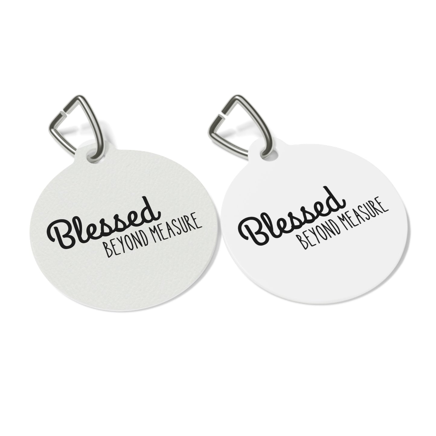 Blessed Beyond Measure Pet Tag