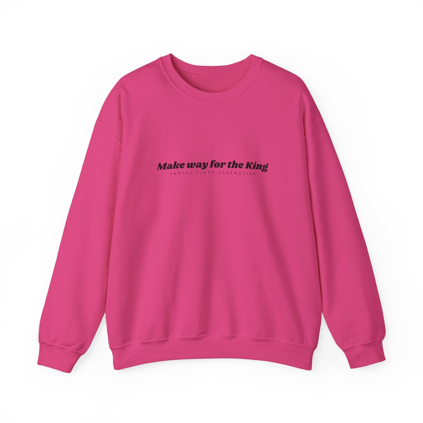 Make Way for the King CLA Unisex Crewneck Sweatshirt